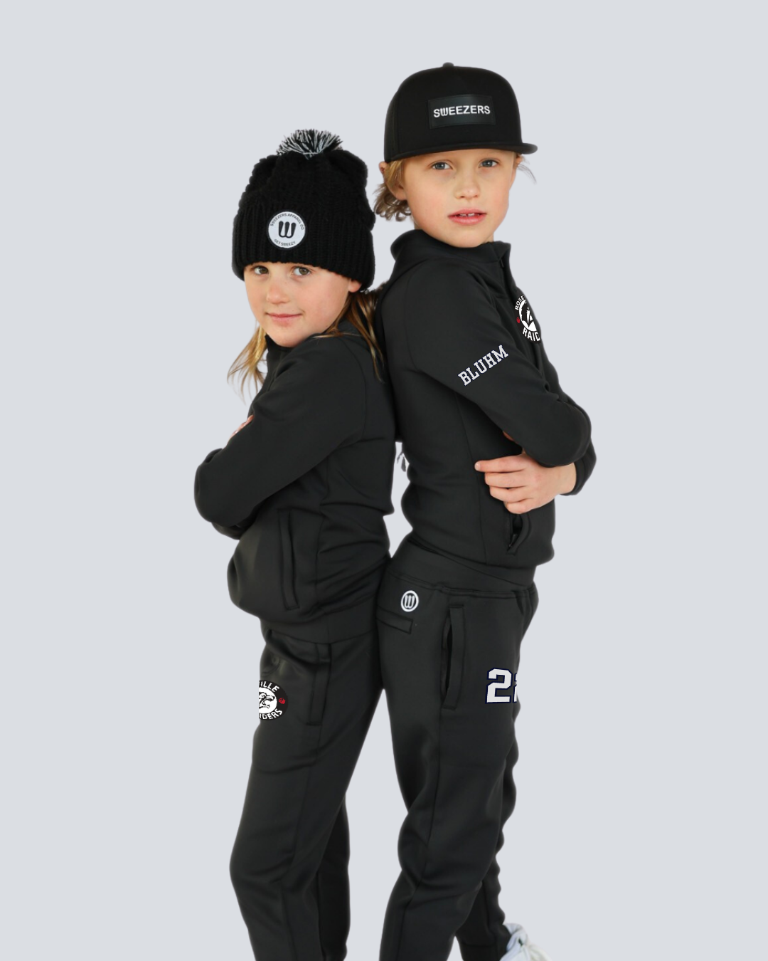 Custom hoodies, joggers, Sweezers (shorts) , and Hats