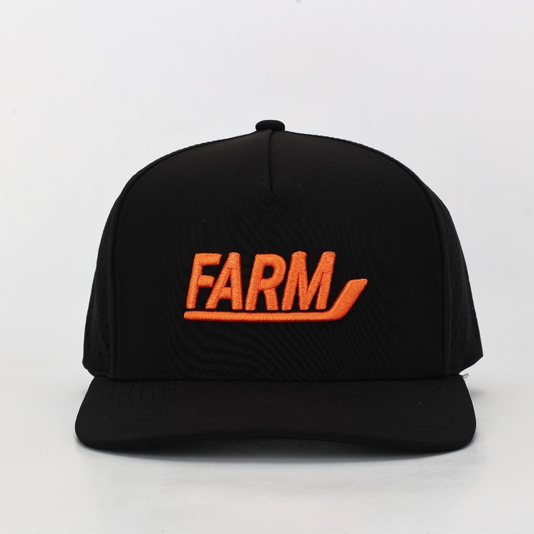 FARMington Tigers 5 Panel Puff Embroidered Hat