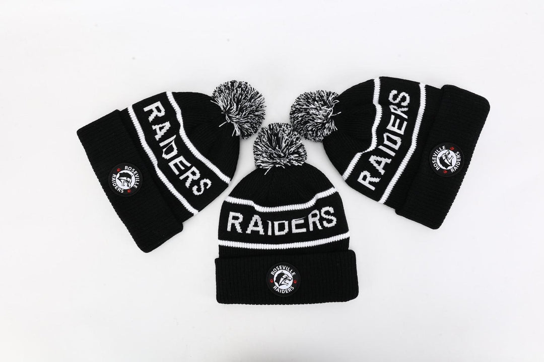 Raiders Winter Pom Hat