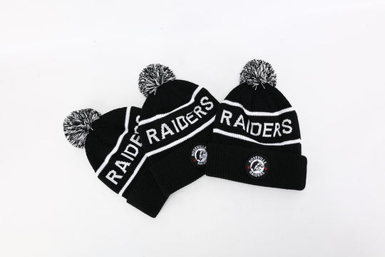 Raiders Winter Pom Hat