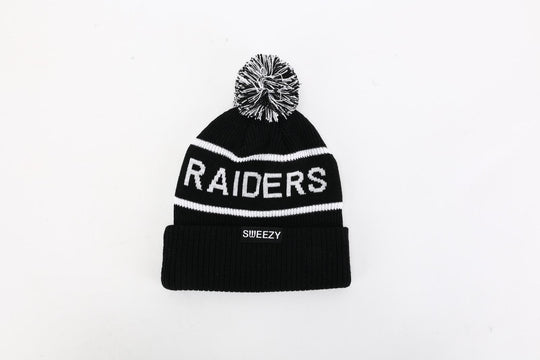 Raiders Winter Pom Hat