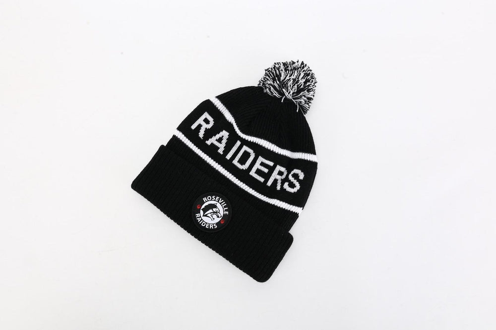 Raiders Winter Pom Hat
